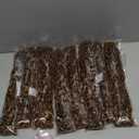 Boho Goddess Locs Crochet Hair: 8 Packs Pre Looped Bohemian Faux Locs Crochet Hair Extensions for Black Women, 24 Inch with 3 Curls (24 Inch, OT30/27#, 8 Packs)