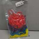 Large Rubber Bands Heavy Duty- Sukh 100PCS 7 Inches Extra Large Rubber Bands for Home Kitchen Office Huge Size Good Elasticity Jumbo 4 Colors, Ideal for Organizing Files, Newspaper, Express Box (Red, Blue, Purple, Yellow)