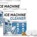 TIMLIFE Ice Machine Cleaner Maker Descaler - 24 Clean Tablets for Ice Machine, Compatible with Opal, Kitchenaid, Helps Remove Hard Water and Mineral Buildup for Great-Tasting Ice