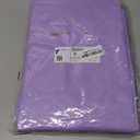 Smiry Rectangle Tablecloth, Elastic Fitted Flannel Backed Vinyl Tablecloths for 5ft Folding Tables, Waterproof Wipeable Table Covers for Indoor, Outdoor, Picnic and Camping (Lavender, 30"x60")