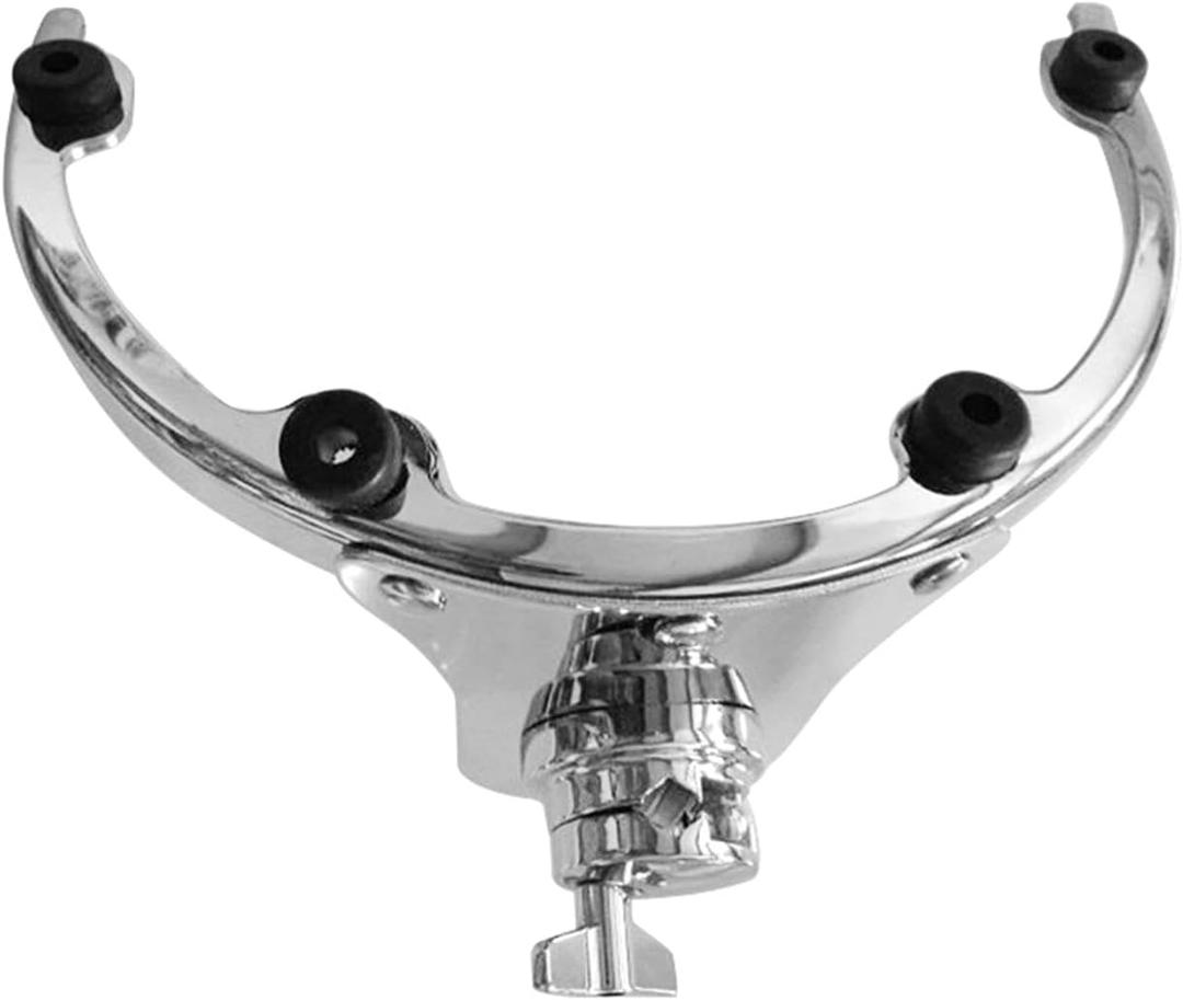 Vaveren Tom Drum Suspension Rim Mount, Heavy Duty Drum Set Accessory, Metal Tom Drum Percussion Mount for Drum, 12inch