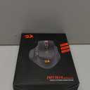 Redragon M811 PRO Wireless MMO Gaming Mouse, 15 Programmable Buttons RGB Gamer Mouse w/Ergonomic Natural Grip Build, 10 Side Macro Keys, Software Supports DIY Keybinds & Backlit (Black)