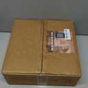 Thick Candle Jars for Making Candles 16 Pcs, 7 OZ Empty Jars with Wood Lids for Candle Making, Sample Container, Frosted Gray