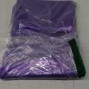 100 Purple Bags 1.5Mil Purple Goodie Bags 9"x12" Great For Merchandise Retail And Small Business Thick Glossy With Handles (Purple)
