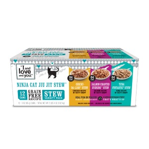 I AND LOVE AND YOU, Cat Food Variety, 3 Ounce, Pack Of 4, Best By 11/09/2027