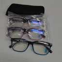 CLASAGA Progressive Multifocus Reading Glasses for Women, Pattern Print Blue Light Block Stylish Ladies Computer Readers (3 Mix-2)
