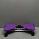 Waist Twister Machine Exercise, Adjustable Exercise Twist Board Twist Board for Exercise, Noiseless Ab Twister for Home Gym Equipment, Anti-Slip Home Gym Workout Equipment for Women Belly Fat (Purple)