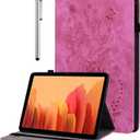 Case for All-New Amazon Fire HD 10 and 10 Plus Tablet (13th/11th Generation, 2023/2021 Release) 10.1", Multi-Angle Flip PU Leather Cover with Stylus Holder for Fire HD 10 2023 Case, Rose