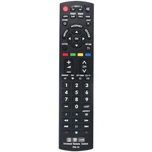 New Universal Controller Replaced Remote Works for 99% Panasonic LED LCD Learn 3D TV Also SUBs N2QAYB000926 N2QAYB000485 N2QAYB000837