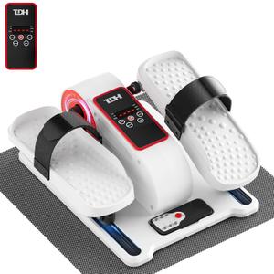 TDH Under Desk Elliptical Machine, Elliptical Leg Exerciser as Seen on TV for Senior with Remote Control