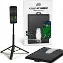 Golf Daddy Golf at Home Simulator – AI Swing Analyzer & No Ball Practice Trainer – Real-Time Feedback, Outdoor & Indoor Golf Practice Mat for Skill Improvement, and Portable Setup for Daily Training