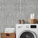 Neutral Peel and Stick Wallpaper Boho Removable Abstract Modern Contact Paper for Classroom Self Adhesive Wall Paper Peel and Stick Modern Bedroom Cabinet(Dark Brown,9.8 ft X 15.75 in)