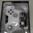 EasySMX X20 Wireless PC Controller with 4 Back Paddles, Hall Joysticks, Dual-Mode Triggers, 1000Hz Polling, RGB, 1000mAh – Bluetooth/USB Gaming Controller for PC/Switch/Steam/Android