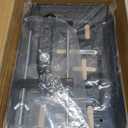 THEPRO Battery Hold Down Tray Kit, Corrosion-Resistant Steel Storage Battery Holder Adjustable Bracket Clamp for Car, Boat, Marine (9'' Bolt with 13.58'' Battery Tray)