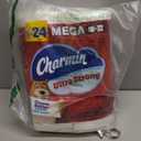 Charmin Ultra Strong Toilet Paper, 6 Mega = 24 Regular Rolls, 2-Ply, White