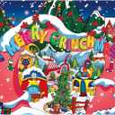 Allenjoy 82" x 59" Merry Christmas Backdrop for Kids Xmas Winter Let it Snow Happy New Year Holiday First Birthday Baby Shower Party Supplies Decoration Banner Photo Booth Props Background