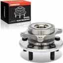 A-Premium Front Wheel Bearing and Hub Assembly with 5-Lug Compatible with Acura RL 2005-2012, AWD Only