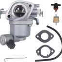 New Carburetor Carb Kit Compatible With 595321 44N877 Gas engine Husqvarna YTH24V54 96045006400 Riding Lawn Mower