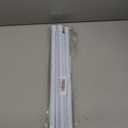 2 Pack Spring Tension Curtain Rod 32.5 to 58 inch Adjustable Curtain Rods No Drilling Spring Loaded Curtain Rods for Windows Doors, White