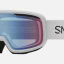 Smith Optics Adult Frontier Snow White/Blue Sensor OS Goggles