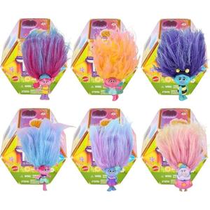 Trolls Band Together Pom Poms Keyclip Toy Figure Identified Sets - Series 2 Pack