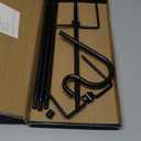 Shepherd Hooks for Outdoor, 1 Pack 62 Inch Bird Feeder Pole with 5 Prongs Base for Hanging Lantern, Hummingbird Feeder, Lightweight Plant, Shepherds Hook for Bird Feeders for Outside