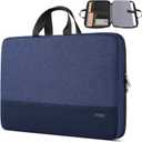 Ytonet 17 17.3 Inch Laptop Sleeve Case, Water Resistant Laptop Carrying Case with Handle, Compatible with MacBook HP Dell Lenovo Surface Asus Acer Notebooks, Gifts for Men Women Mom, Dark Blue