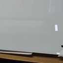 Magnetic Glass Whiteboard for Wall, 36" x 24" Glass Dry Erase Board, Large Frameless White Board for Home and Office with 1 Marker Tray - Normal White