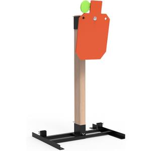 KNINE OUTDOORS Target Stand System 12x20 inch AR500 Steel Hostage Reactive Shooting Target 3/8" Thick with 2x4 Target Stand Kit (12x20 inch and 3/8" Thick Target Stand System)