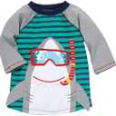 Mud Pie Boys' Shark Rashguard (4-5T)