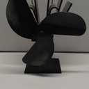 Tomersun 3 Blades Heat Powered Stove Fan for Wood/Log Burner/Fireplace (Large)