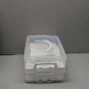 Snapware (2-Layer, 24 Cupcakes Plastic Detachable Cupcake Carrier Storage Container With Lid and Handle, Freezer Dishwasher Microwave Safe (14.25" L x 10.5" W)