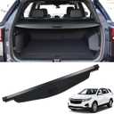 2018-2025 2026 for Chevy Chevrolet Equinox GMC Terrain Cargo Cover Accessories 2024 Black Retractable Trunk Cover Security Shield Shade (Not for EV)