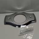 Renovation Shower Cover Plate for 2-Handle or 3-Handle to 1-Handle Shower Updates, Chrome