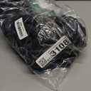 Adjustable Dog Knee Brace with Leash, Hind Leg Support for Joint Pain, ACL Injury Recovery, Anti-Lick Wrap Harness Set (Black, L)