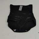 Werena Tummy Control Shapewear Underwear for Women High Waisted Body Shaper Panties Shaping Briefs(#01 Black(X Cross),Large)