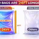 Diaper Pail Refills Compatible with Diaper Genie and Munchkin Pails | 1280 Count (3-Pack,240 Count)