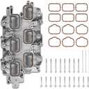 Upgraded Full Aluminum Engine Lower Intake Manifold with Gasket Compatible with 2011-2018 Jeep Grand Cherokee Wrangler | Dodge Journey Grand Caravan 3.6L V6 Replaces # 5184199AF