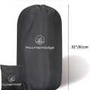MOUNTAINLODGE Storage Sack for Sleeping Bag 110L Polyester and Mesh Extra Large Capacity for Sleeping Bag Hiking, Travelling and Camping