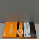 QHOHQ 3 Pack Privacy Screen Protector for iPhone 15 Pro [6.1 Inch] with 3 Pack Camera Lens Protector, Anti Spy Tempered Glass Film, 9H Hardness, HD, Bubble Free, Case Friendly - Black