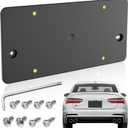 Rear License Plate Bracket Holder for Audi A3 A4 A5 A6 A7 S4 S5 S6 S7 RS5 RS6 RS7 Q3 Q5 SQ5 2012-2024 Licence Plate Bumper Car Tag Frame Mounting Kit