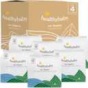 Our Diapers | The First EWG Verified & Microbiome-Friendly Diaper | Size 4 (22-32 lbs) 150 Count | 12-Hour Leak Protection | Made with Organic Cotton & Plant-Derived Materials | Totally Chlorine Free