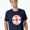 Safety Third T-Shirt , 4XL  Dark Blue