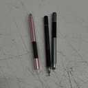 Capacitive Stylus Pen (3 Pack), Universal Stylist Pens 2 in 1 Precision Series Fine Point Disc Touch Screen for iPhone/iPad/Android/Tablet and All Screens