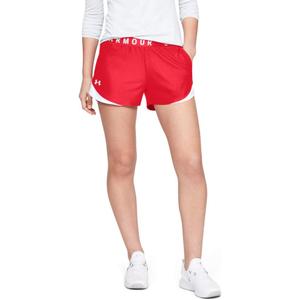 Under Armour Women's Play Up 3.0 Shorts (Red)