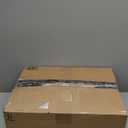 Small Vanity Stool Chair with Storage and Folding Back,4 Metal Legs with Anti-Slip Feet,Round Ottoman with Velvet Seat, Furry Padded Seat for Makeup, Bedroom (Velvet Grey, Standard)