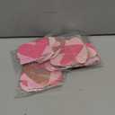 Capoda 8 Pcs Valentine's Day Garland Decorations Rose Gold Pink Burgundy Heart Garland Banners Glittery Valentines Hanging Decor for Sweet Day Birthday Wedding Anniversary Party Supplies