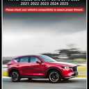 Vent Shades Rain Guards for Mazda CX5 2017 2018 2019 2020 2021 2022 2023 2024 2025 Accessories, for Mazda CX5 Window Deflectors Window Visors