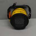 Buyplus Outdoor Heaters for Patio, 1500W Electric Garage Heater with 90 ° Adjustable Angle, Overheat Protection & 2S Fast Heating, Greenhouse Heater for Patio, Garage, Greenhouse, Indoor Outdoor, Yellow