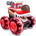 stargo - Bull Monster Truck Toy - Light Up Chomping Pull Back Truck - Press and Go Cars for Easter Basket Stuffers, Boy Birthday Gifts, Toys for Toddlers, Kids Ages 3-5 4-6 5-7 4-8